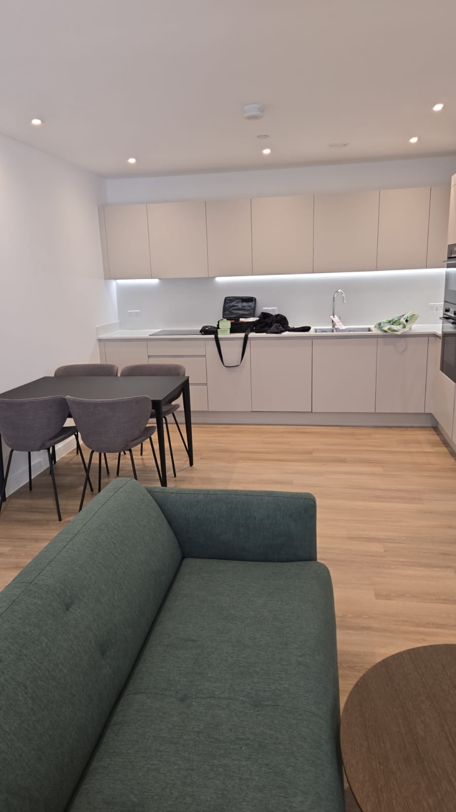 Resident-ready interior apartment space prepared to a clean handover standard.